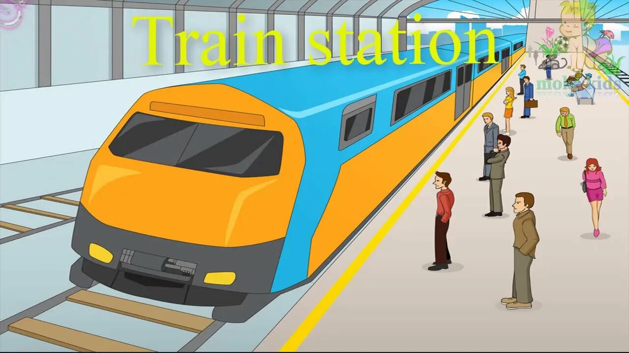 Train is in the station