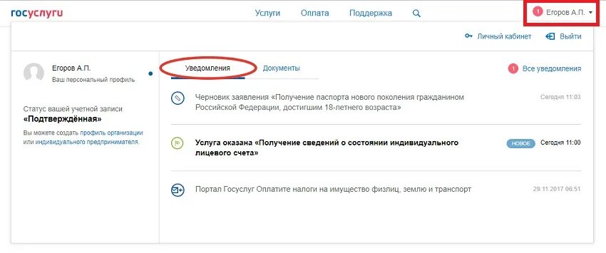 Уведомления в личном кабинете. Госуслуги уведомление. Как удалить уведомления в госуслугах. Госуслуги сообщение. Пуш уведомления госуслуги