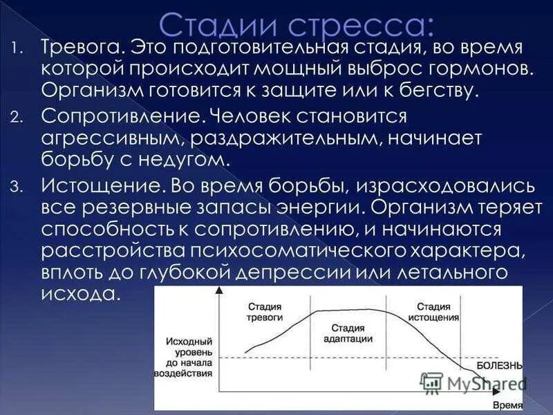 Изменения которые происходят в современном. Фазы стресса Селье. Стадии формирования стресса. Этапы формирования стресса. Стадии развития стресса Селье.