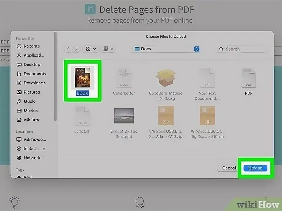 Delete pages