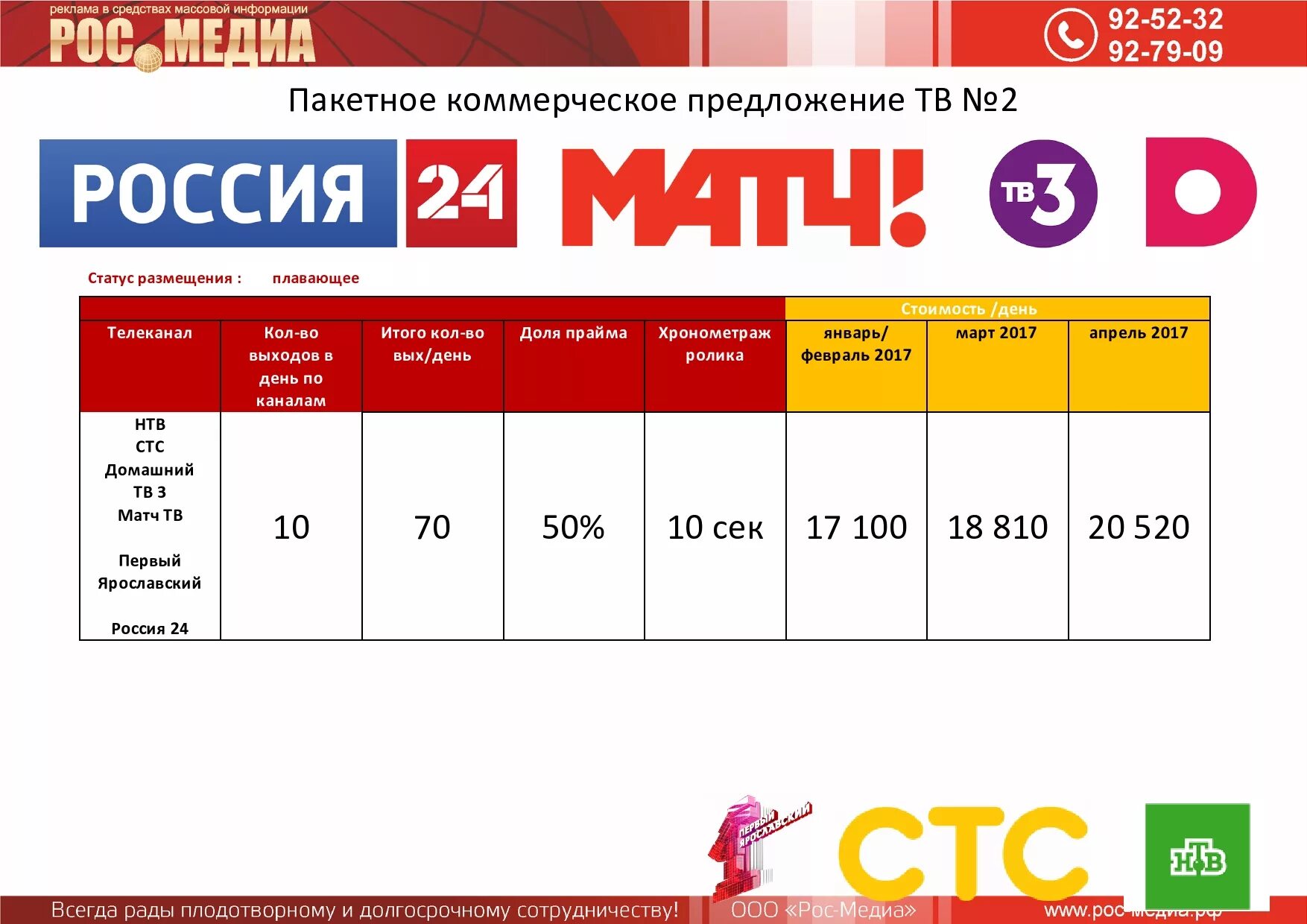 Телевизионные предложение