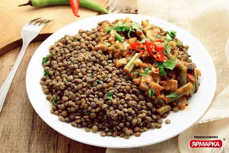Как приготовить вкусно чечевицу на гарнир зеленую
