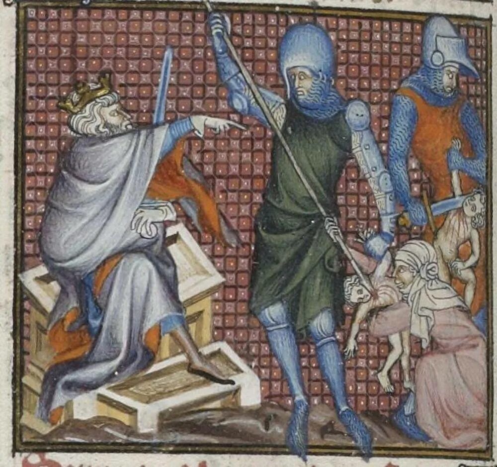 26 век. Средневековье убиение младенцев. Западноевропейское средневековье.