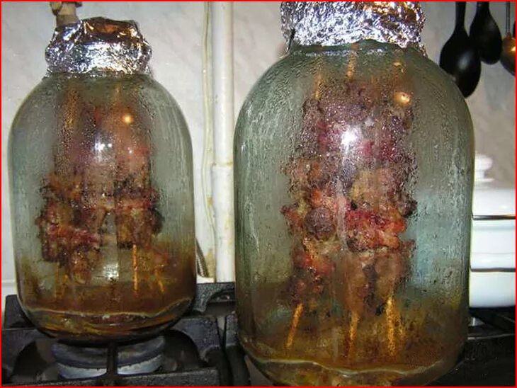 шашлык в банке. шашлык из свинины в духовке в баке. шашлык в банке. шашлык в банке. шашлык в банке в духовке из свинины.