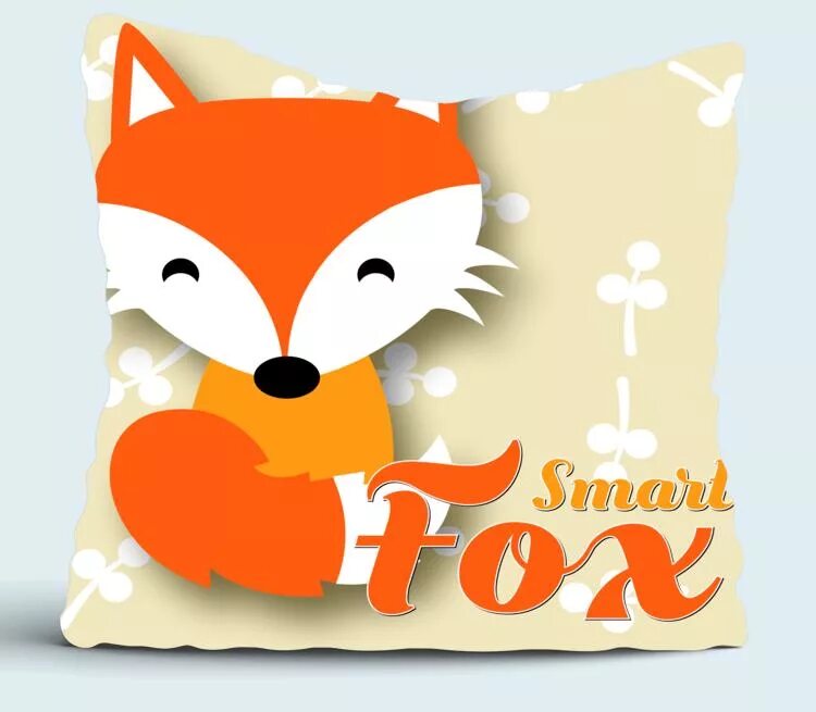 Подушка лисички. Смарт Фокс Smart Fox. Флис подушка Лисичка. Командер Фокс с лисой.