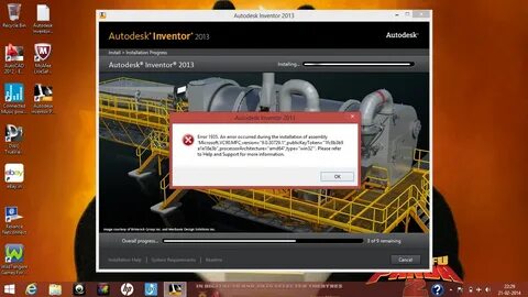 Installation error autodesk