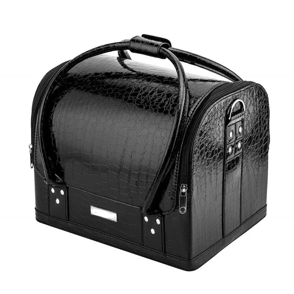 Fill case. Leather makeup case. тренинг чемодан.