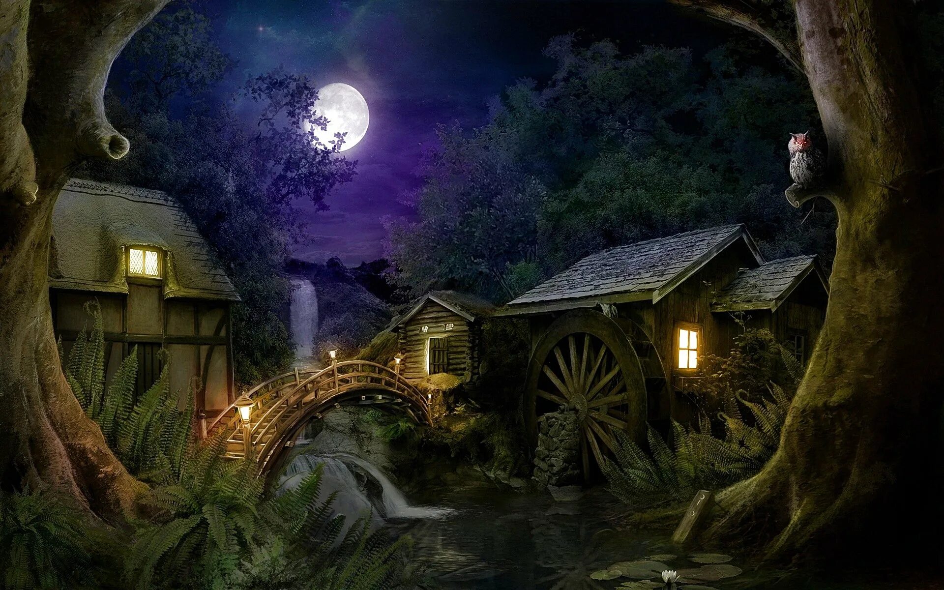 Дом ведьмы / дом ведьм / ведьмин дом / witchouse. Сказочный домик. Фантастический домик. Избушка ведьмы. Волшебный домик.