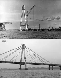 Октябрьский мост история