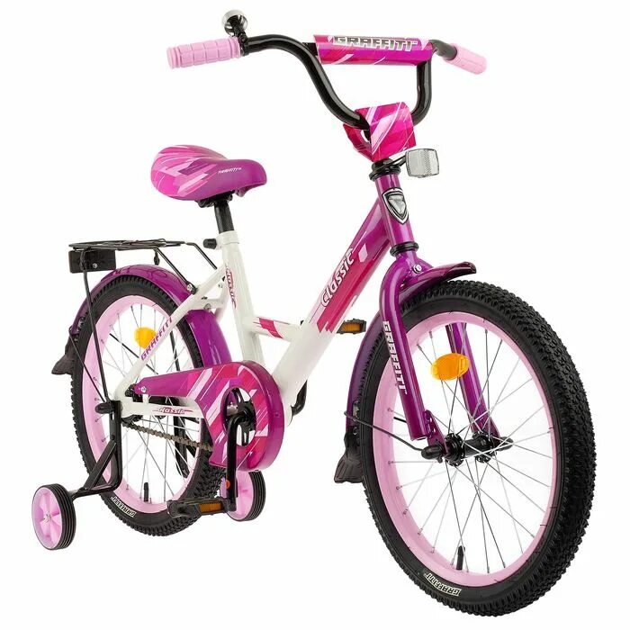 Велосипед 18 розовый. Велосипед Graffiti 18. Велосипед детский розовый. Маленький розовый велосипед. Детские велосипеды Graffiti.