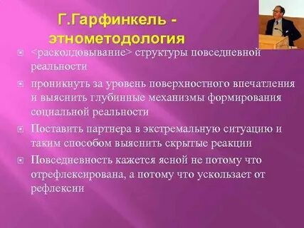 Этнометодология