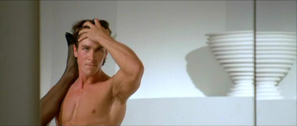Patrick bateman gif