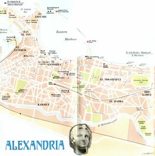 Александрия египет на карте