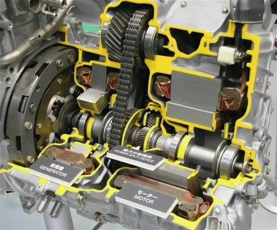 Генератор тойота приус гибрид. Вариатор и коробка приус 97 год. Тойота приус гибрид трансмиссия. Вариатором приуса. Вариатор тойота приус 2007.