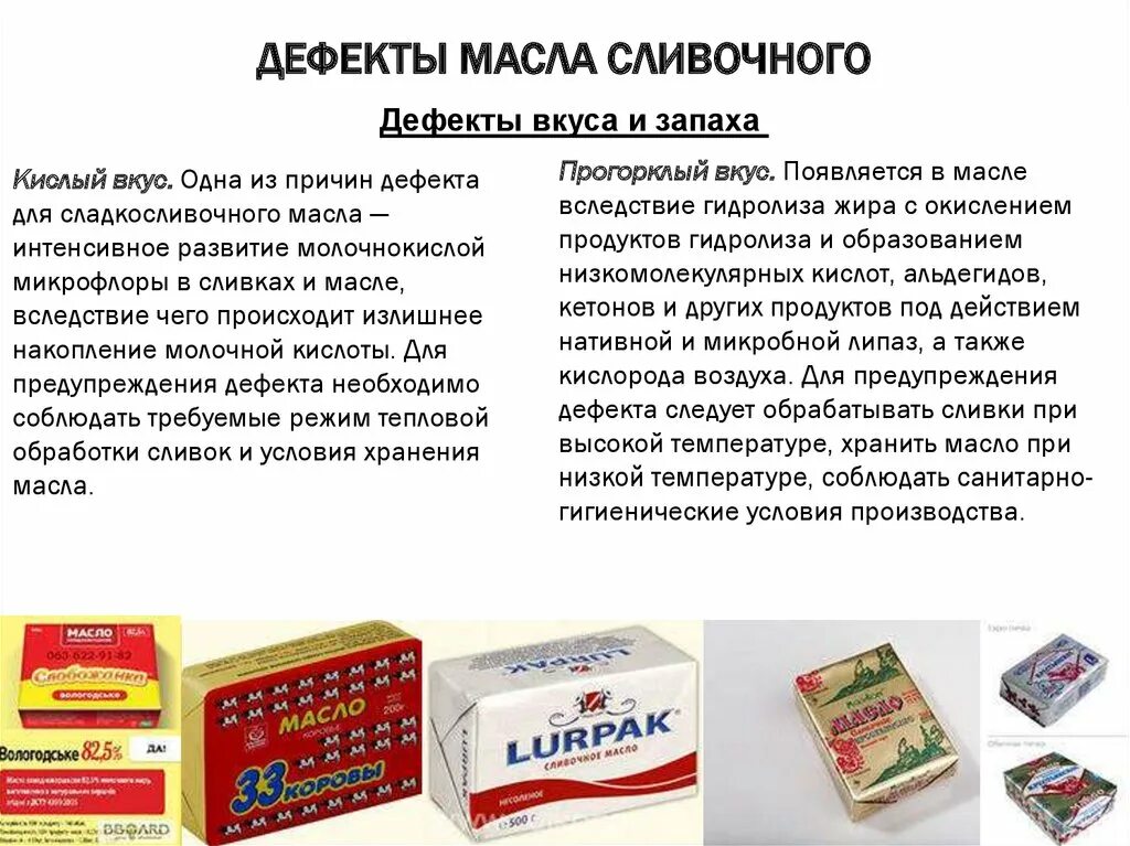 Дефекты сливочного масла. Сливочное масло для презентации. История сливочного масла. Условия хранения сливочного масла