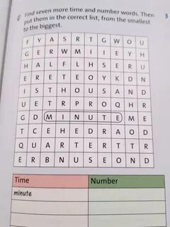 Find 7 words
