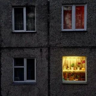 Окно со светом