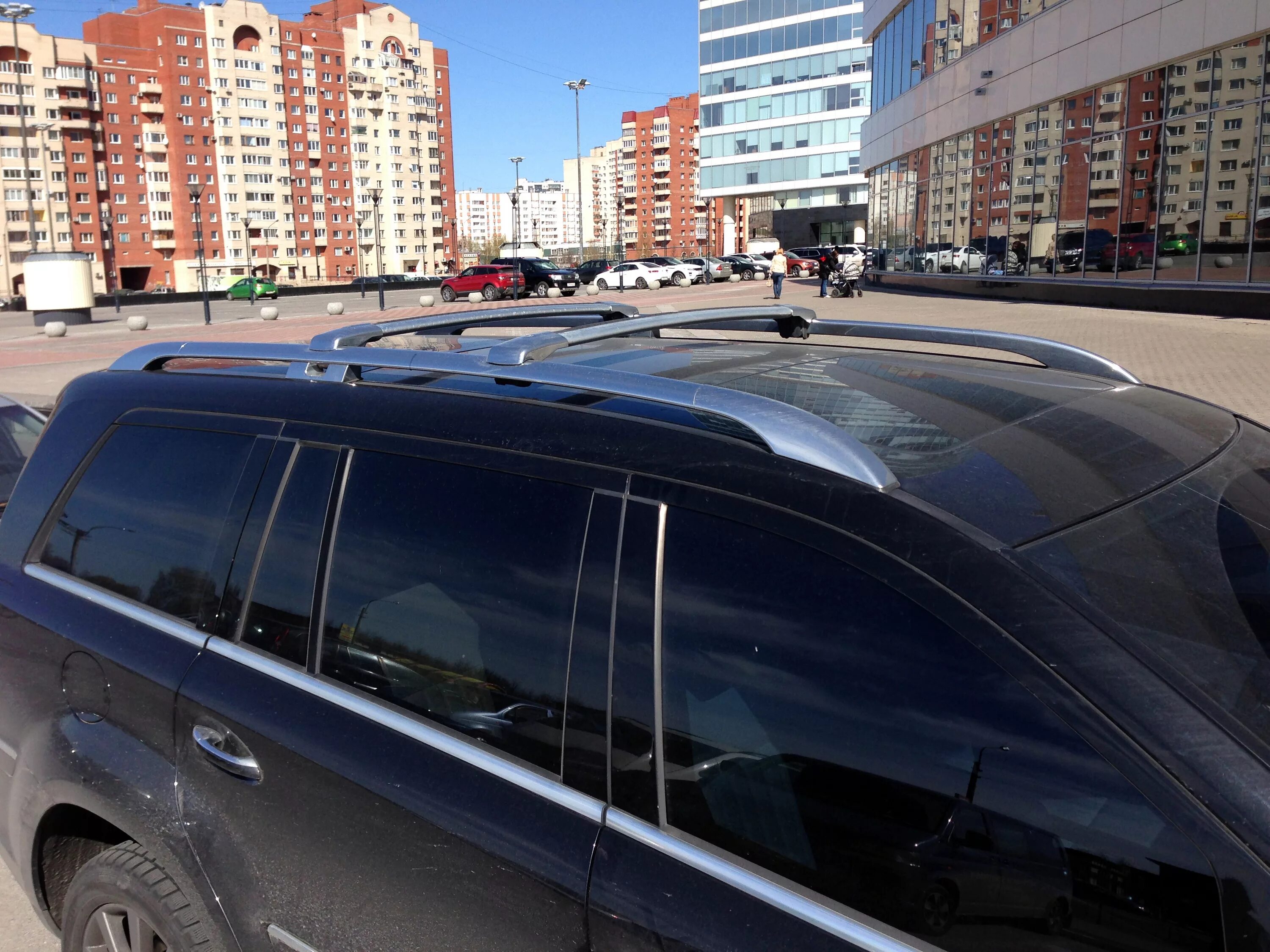 Как снять рейлинги с крыши мерседес gl Рейлинги крыши Mercedes GL (X164) 2006 2012 2007 купить бу по цене 16841 руб.