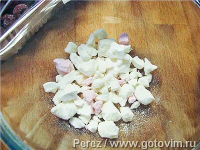 Рецепт снег десерт