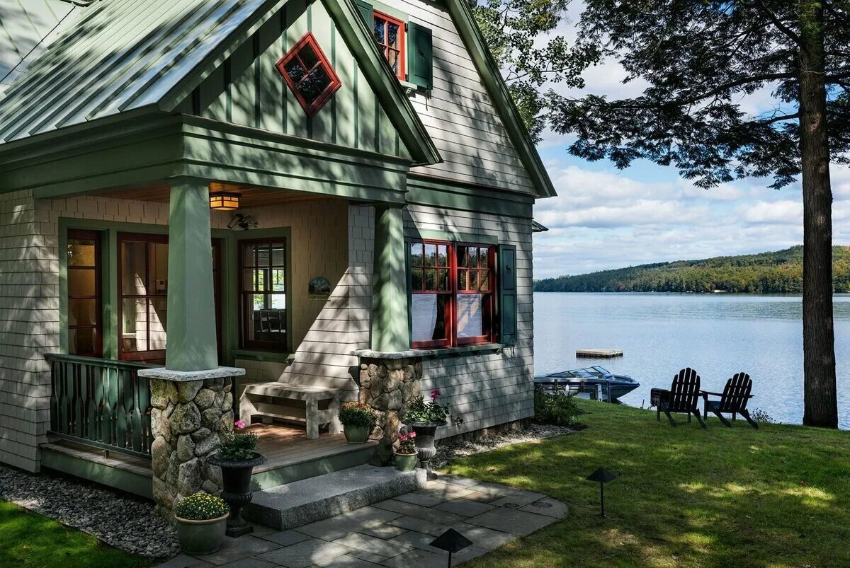 Хижина штата Мэн. Дом у озера (США, 2006). Дом у озера (2006) 12+. Тихая гавань Норвегия.