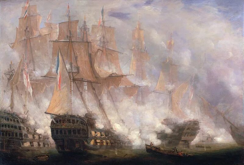 Сражение у мыса трафальгар наполеон. Трафальгарская битва 1805. трафальгарское сражение 1805 нельсон. битва у мыса трафальгар. трафальгарское сражение тернер.