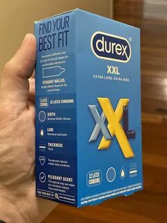 Kudos to Durex for the nondescript packaging for the new 64mm XXL condoms :...