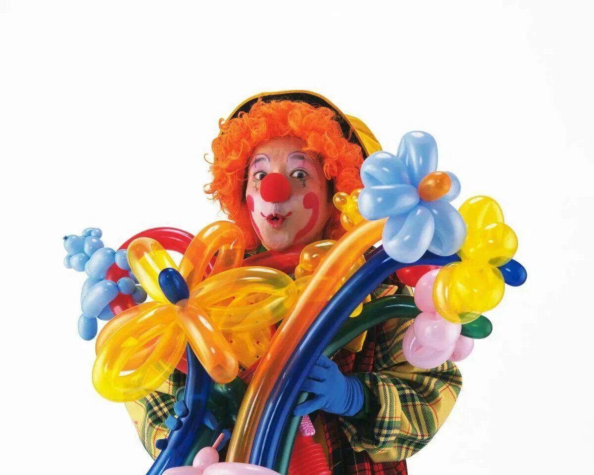 Клоун с цветами. Твистинг клоун. Клоун с шариками. Клоун из шаров. Клоун с воздушными шариками.