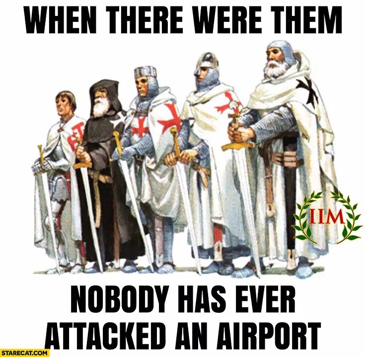 Nobody of them. Hospitallers memes. nobody = they.