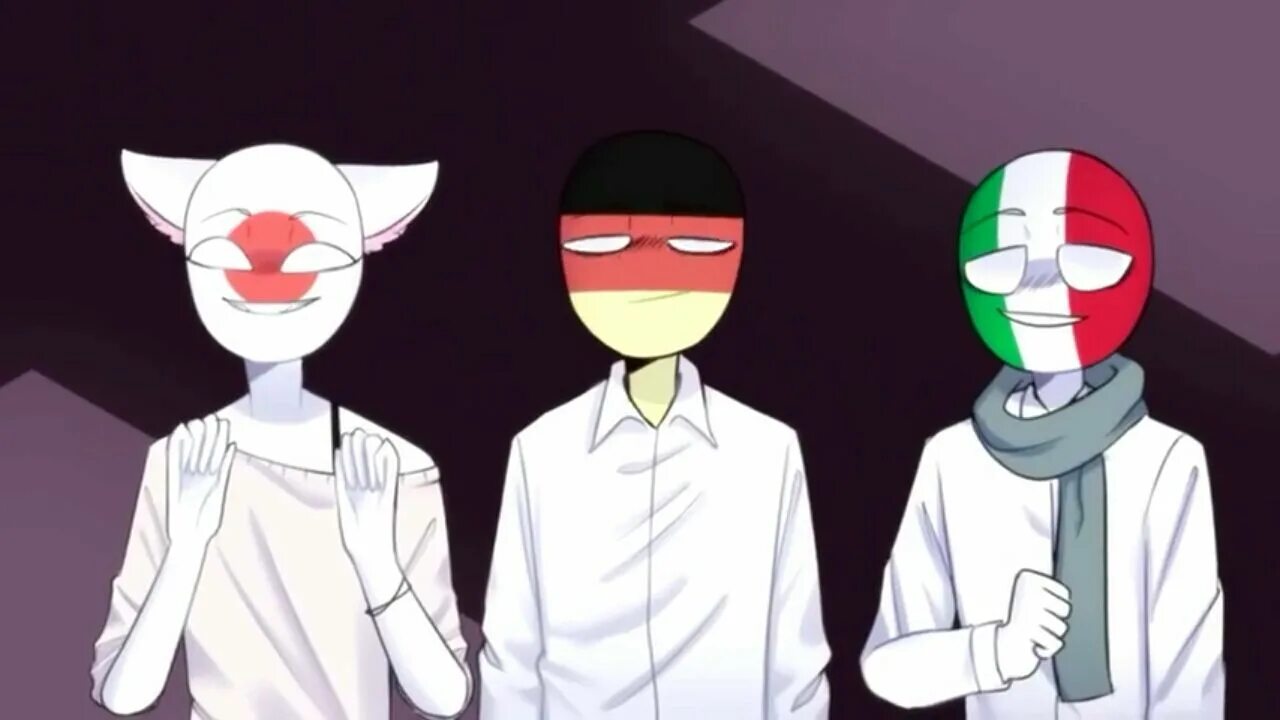 Италия и Германия Countryhumans. Countryhumans Япония и Германия. Кантрихуманс Италия и Япония. Германия Италия и Япония Countryhumans. Flawsy countryhumans