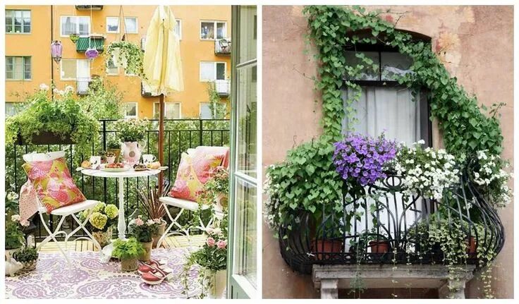 10 Balcony Decor Ideas for the Urban Dweller Decorar balcon pequeño, Decoracion 