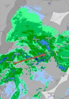 Метеорадары в реальном времени