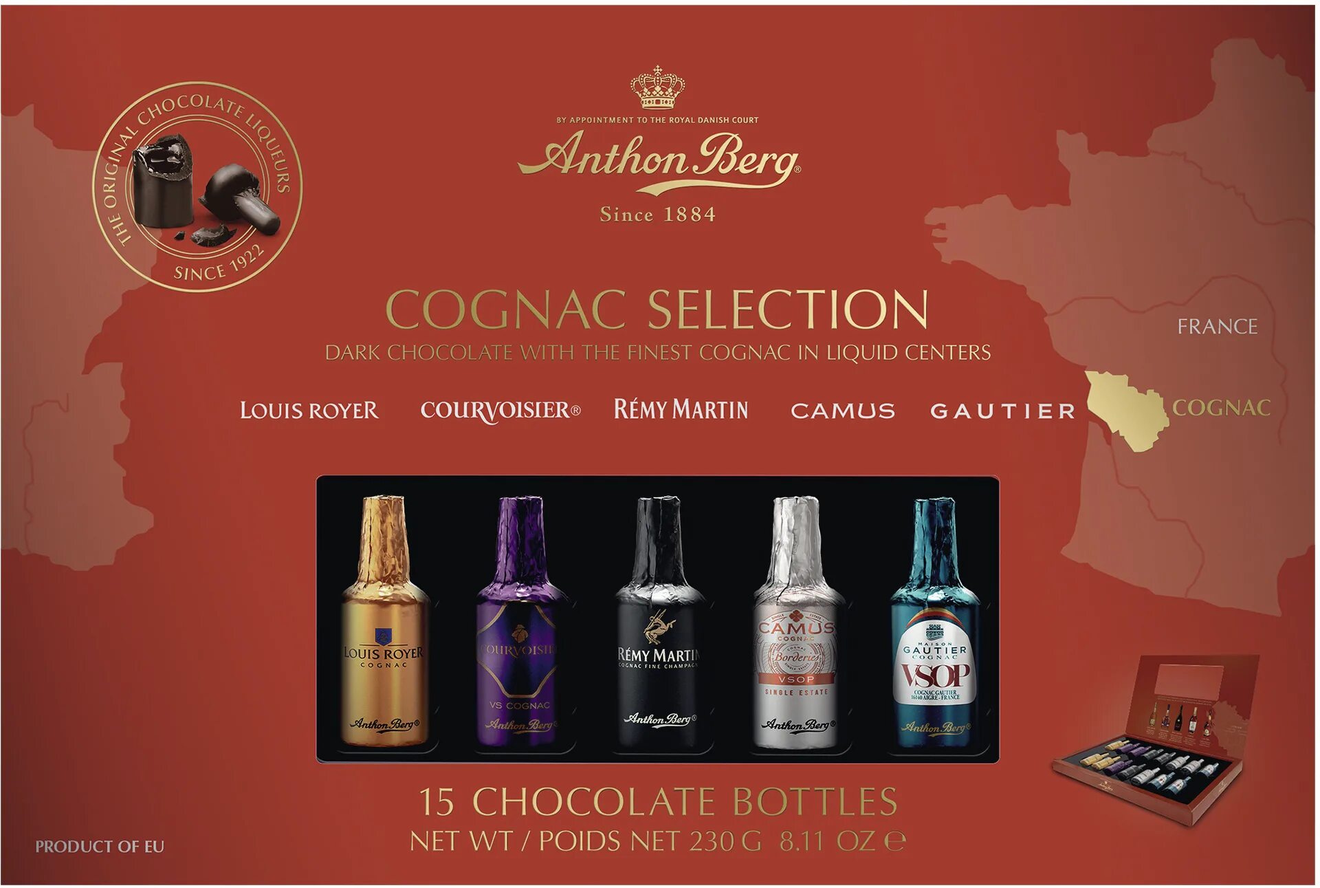 Grand choco. Шоколад Anthon Berg 230 g. Anthon Berg Cognac selection. Anthon Berg коньяк 230 грамм.