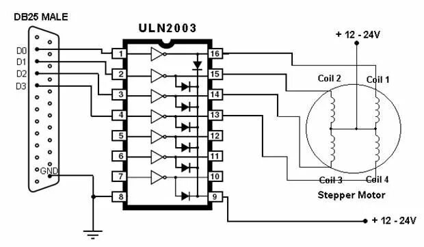 Url 2003. Микросхема uln2003a datasheet. схемы на микросхеме uln2003an. uln2004 датчик уровня. сигнализатор уровня жидкости на uln2003.