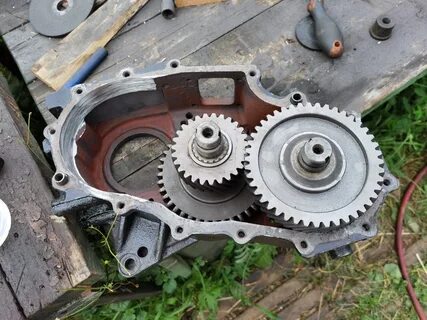 Шестерни косозубой раздатки уаз