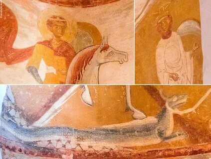 Фрески старой ладоги