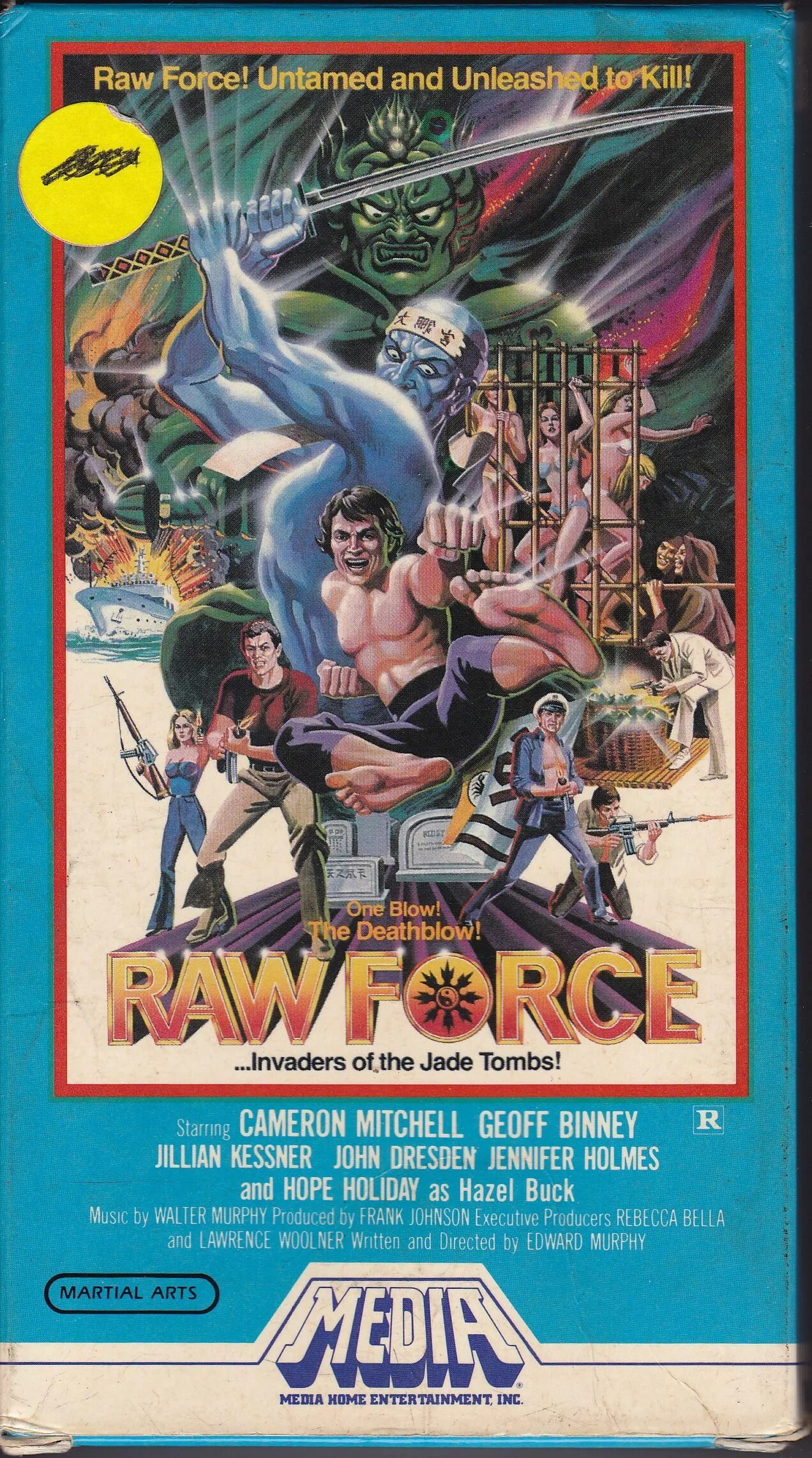 Raw force. Raw force 1982. неукротимая сила (raw force) 1982. vhs action movie poster. raw force vhs.
