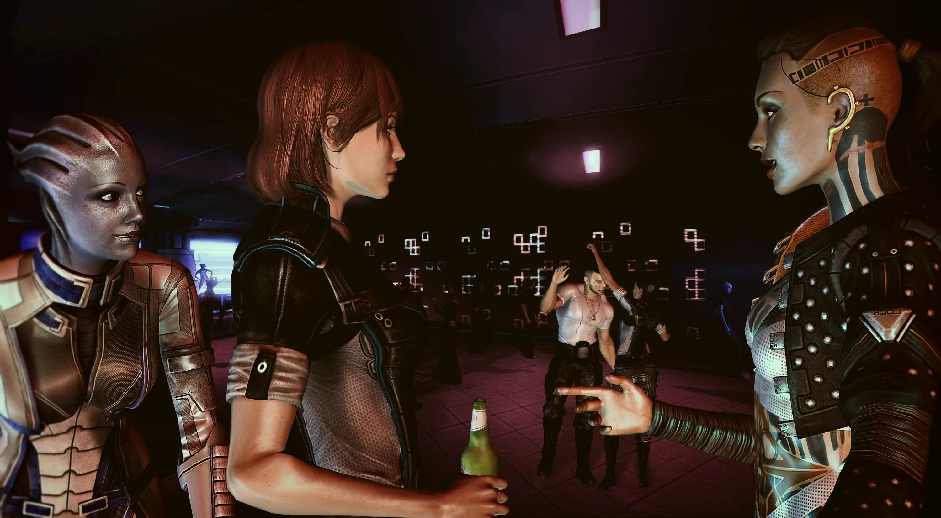 Femshep x edi. Шепард гаррус и лиара. mass effect jack femshep. mass effect femshep james vega. фемшеп трейнор.
