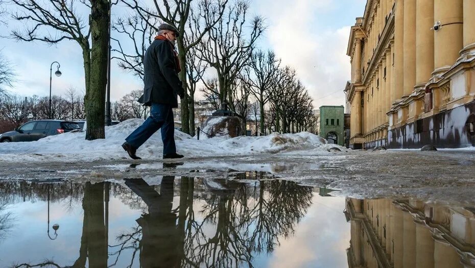 Прогноз на январь в петербурге. Потепление в питере. питер в январе. весеннее потепление в петербурге. оттепель в городе.