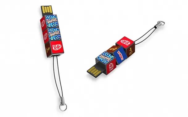 ботаник вынес флешку в кубике