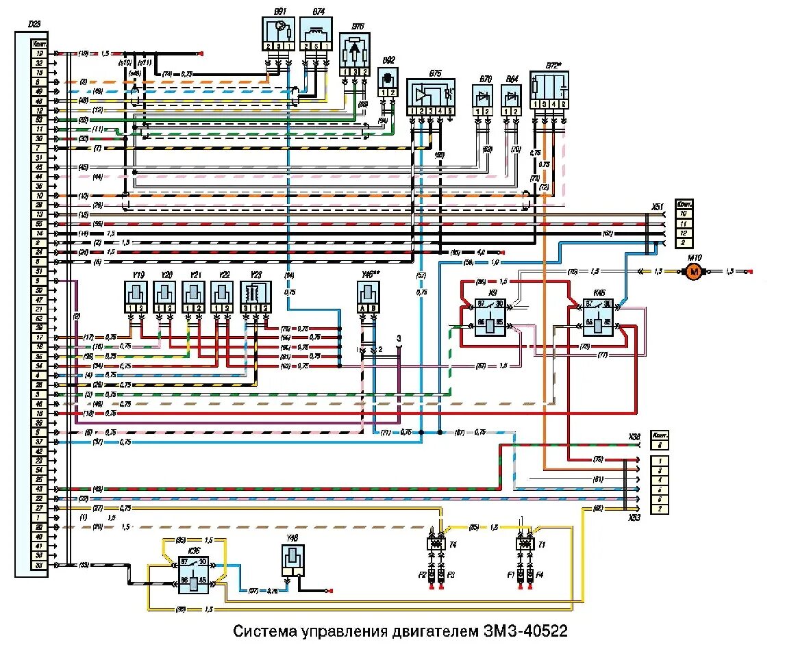 Зажигание газель 405 евро 3. ГАЗ 3302 схема электрооборудования 406. Схема электропроводки Газель 406 инжектор. Схема электрооборудования Газель 406 инжектор ЗМЗ. Схема электрооборудования Газель 405 инжектор.