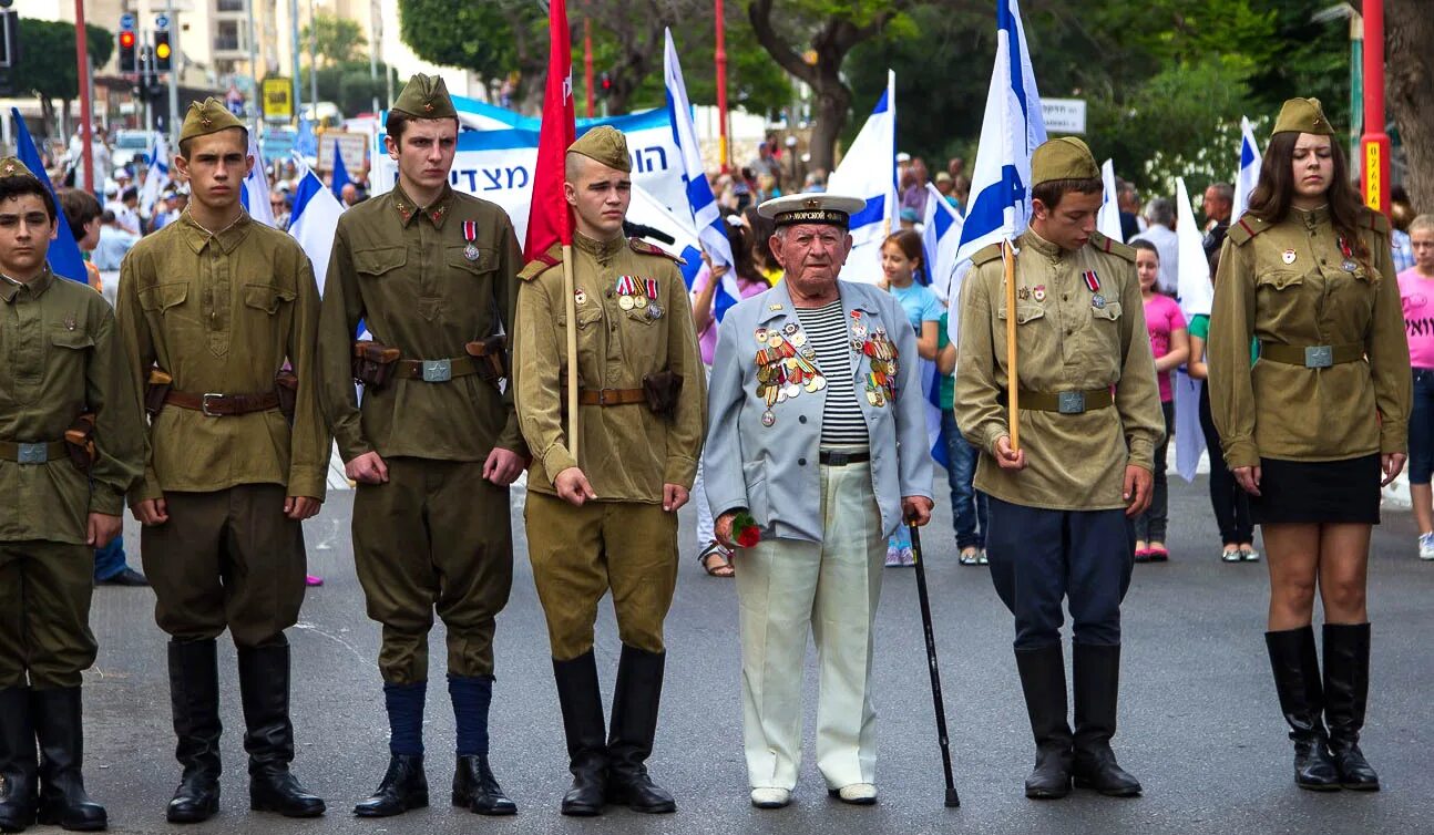 Парад 9 мая в Израиле. Празднование дня Победы в Израиле.