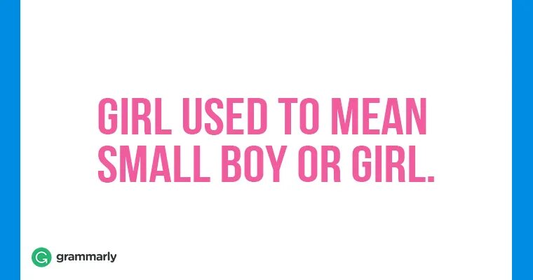 Small meaning. Shallow meaning.