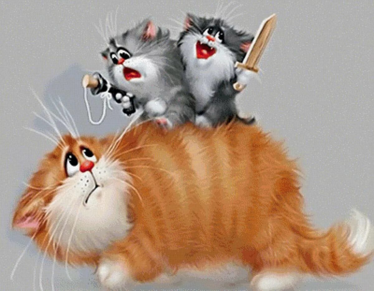 Коты иллюстрации. Смешные рисунки котов. Смешные Рисованные коты. Веселые иллюстрации. Смешные открытки с котом