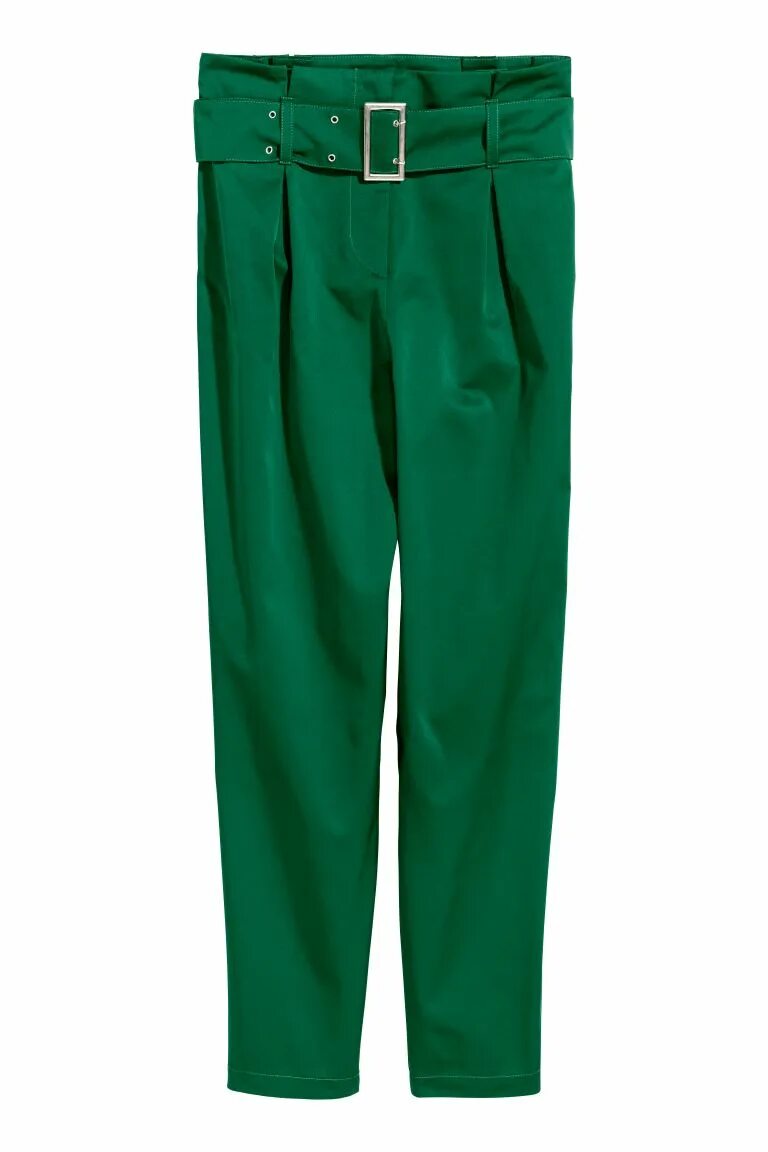 Купить зеленые штаны. Green paper Bag trousers h&m. Зеленые брюки. Салатовые брюки. Зеленые штаны.