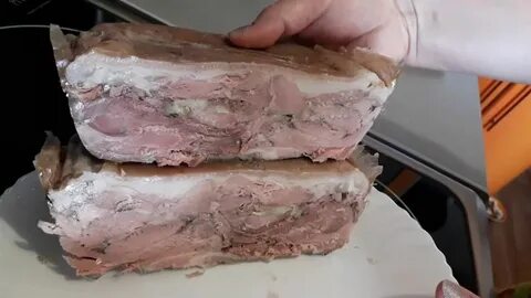 Как сделать прессованное мясо из свиной