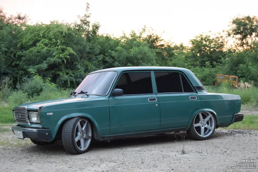 Ваз 2107 черная на дисках фото - Авто Люкс