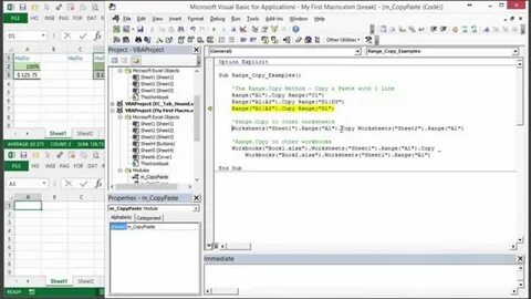 Макрос vba excel