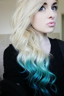Eye color blue hair color