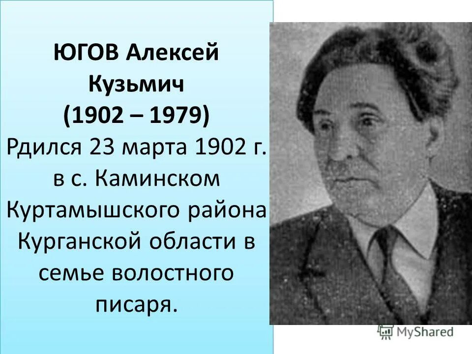 Основатель курганской области. Югов писатель Курган. Русский писатель Алексея Кузьмича Югова (1902–1979)..