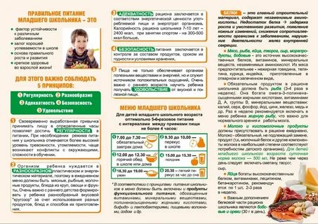 Буклет питание ребенка